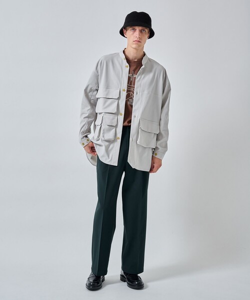 CITY TOKYO（シティトウキョウ）の「FLEXIBLEストレッチストレートスラックス（スラックス・メンズ・グレイッシュベージュ/その他17/ブラック/ブラウン・2/3/1）」の12枚目の写真