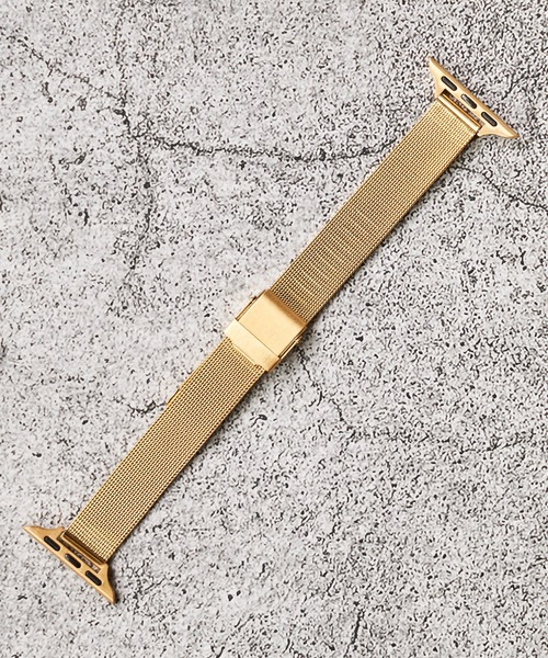 zandy（ズィーアンドワイ）の「【zandy / ズィー・アンド・ワイ】アップルウォッチバンド ミラネーゼベルト ステンレス Apple Watch（デジタル腕時計・レディース・ブラック/シルバー/ゴールド/ピンクゴールド・SMALL/MEDIUM）」の6枚目の写真