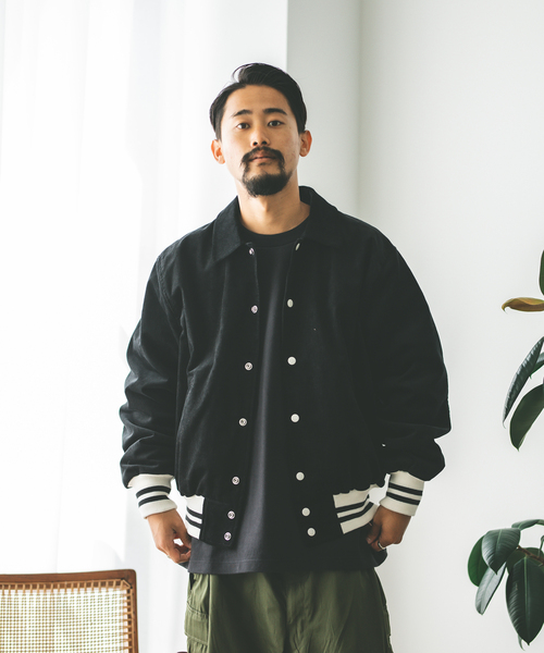 JOURNAL STANDARD(ジャーナルスタンダード)の「11W コード アワード コーデュロイ ジャケット(スタジャン・メンズ・グリーン/ブラック/コバルトブルー・LARGE/SMALL/MEDIUM)」の8枚目の写真