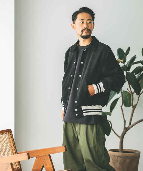 JOURNAL STANDARD(ジャーナルスタンダード)の「11W コード アワード コーデュロイ ジャケット(スタジャン・メンズ・グリーン/ブラック/コバルトブルー・LARGE/SMALL/MEDIUM)」の10枚目の写真