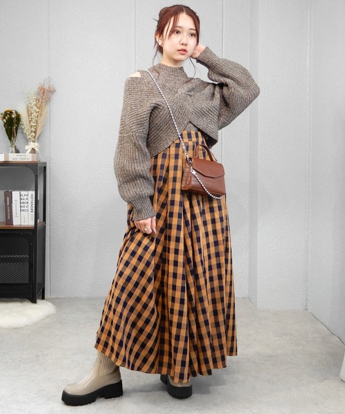 minia（ミニア）の「厚底リブソックスブーツ　◆（ブーツ・レディース・ブラック/ベージュ・S/M/L/LL）」の13枚目の写真