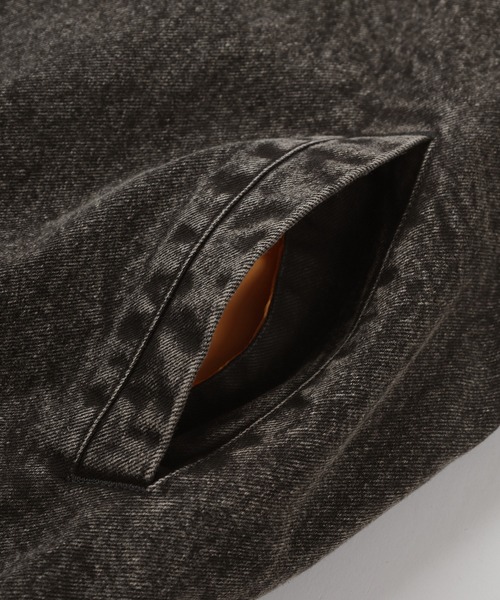 VOLCOM（ボルコム）の「【VOLCOM/ボルコム】BOB MOLLEMA コラボ デザイン プリント リブラインスタジャン/カットスタジアムジャンパー/バックプリント（スタジャン・メンズ・ブラック・M/L/XL）」の11枚目の写真