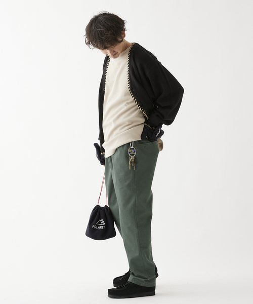 JOURNAL STANDARD relume（ジャーナルスタンダード　レリューム）の「【WEB限定】CALIFORNIA シェフツールパンツ（チノパンツ・メンズ・カーキ/ブラック/ベージュ・SMALL/MEDIUM/LARGE）」の4枚目の写真