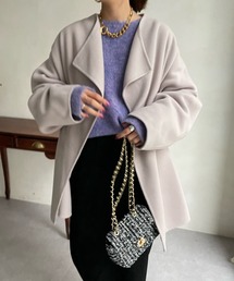 DouDou | ハンドメイドミドル丈コート(その他アウター)