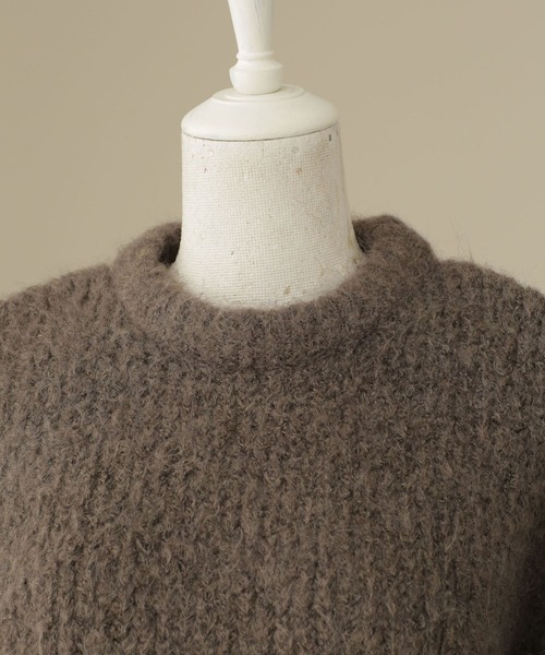 AQUOIBONISTE ナノユニバース アルパカ混コート 日本製 46 NANO