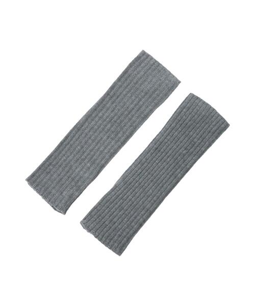 Te chichi TERRASSE（テチチテラス）の「アームウォーマー（手袋・レディース・グレー/モカ/オフホワイト・ﾌﾘ-）」の2枚目の写真