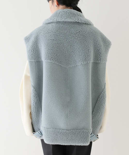 IENA（イエナ）の「【venit/ヴェニット】ボアライダースベスト