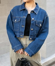 WEGO | WEGO/【セットアップ対応商品】ショートデニムジャケット(デニムジャケット)