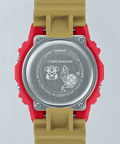 G-SHOCK(ジーショック)の「G-SHOCK/ジーショック 腕時計 SUPER MARIO BROTHERS コラボレーションモデル DW-5600SMB-4JR(アナログ腕時計・メンズ・レッド・FREE)」の10枚目の写真
