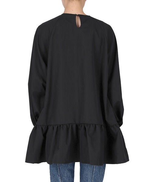 coca（coca）（コカ）の「ギャザーチュニックブラウス（シャツ/ブラウス・レディース・ホワイト/ブラック・M/L）」の16枚目の写真
