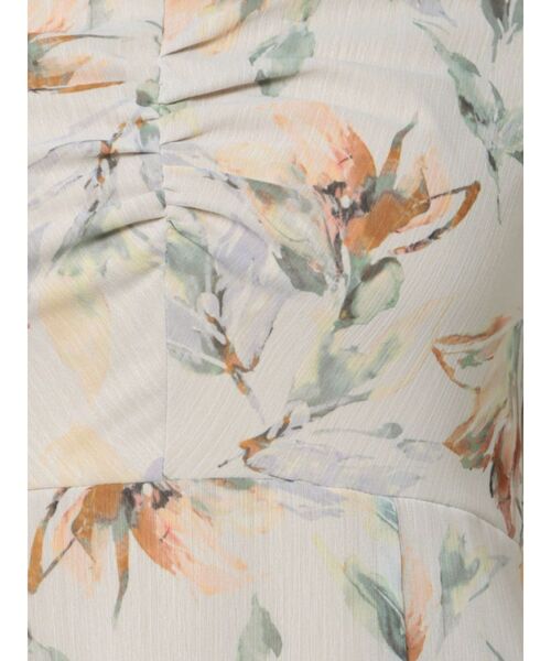 LAGUNAMOON(ラグナムーン)の「ニュアンスフラワーワンピース(ワンピース・レディース・アイボリー/ネイビー・SMALL/MEDIUM)」の16枚目の写真