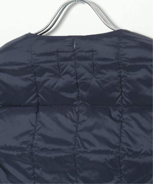 TAION（タイオン）の「TAION クルーネックダウンベスト（ダウンベスト・メンズ・ブラック/ネイビー/オリーブ・S/M/L/XL/3L）」の20枚目の写真