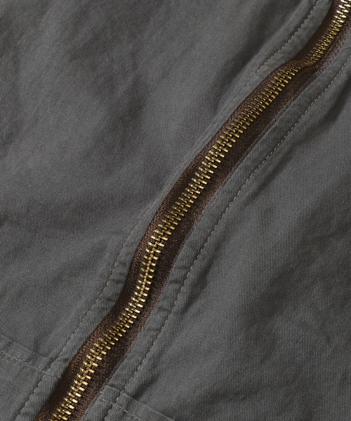 KRIFF MAYER Lady's Collection（クリフメイヤーレディースコレクション）の「キャップショルダージャケット（ブルゾン・レディース・カーキ/カラフル/オレンジ/サンドベージュ/チャコール・MEDIUM/LARGE）」の12枚目の写真