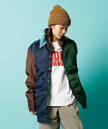 SAWINTO（ソイント）の「GEM SPORTS  WEAR INC -  CRAZY PATTERN COACH JKT（ナイロンジャケット）」