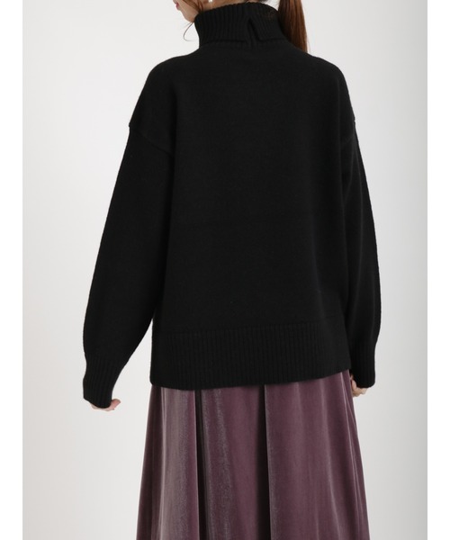 Te chichi（テチチ）の「タートルネックニット（ニット/セーター・レディース・ブラック/イエロー/ミント・ﾌﾘ-）」の10枚目の写真