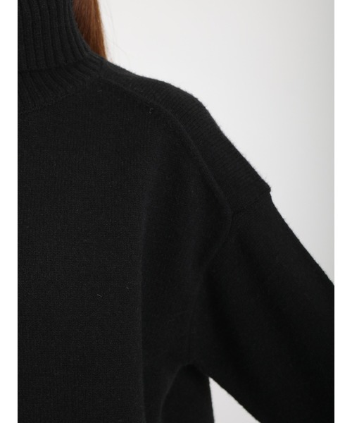 Te chichi（テチチ）の「タートルネックニット（ニット/セーター・レディース・ブラック/イエロー/ミント・ﾌﾘ-）」の11枚目の写真