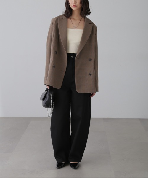 FREE'S MART(フリーズマート)の「デニムエッグパンツ(デニムパンツ・レディース・インディゴブルー/キナリ/ベージュ/ブラック・マルチサイズ)」の18枚目の写真