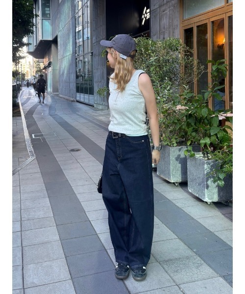 セール】デニムエッグパンツ（デニムパンツ）｜FREE'S MART（フリーズ