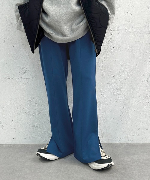 apres jour mignon（アプレジュールミニョン）の「センターシームパンツ【ZOZOTOWN限定アイテム】（その他パンツ・レディース・スモークピンク/ブラック/ダークブルー/オレンジ/チャコールグレー・MEDIUM/SMALL/X-LARGE）」の6枚目の写真