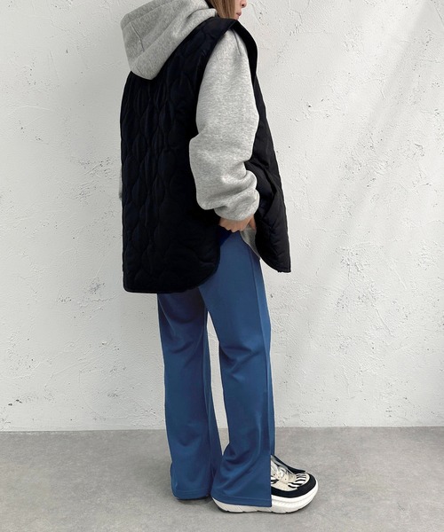 apres jour mignon（アプレジュールミニョン）の「センターシームパンツ【ZOZOTOWN限定アイテム】（その他パンツ・レディース・スモークピンク/ブラック/ダークブルー/オレンジ/チャコールグレー・MEDIUM/SMALL/X-LARGE）」の11枚目の写真