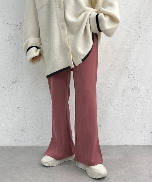 apres jour mignon（アプレジュールミニョン）の「センターシームパンツ【ZOZOTOWN限定アイテム】（その他パンツ・レディース・スモークピンク/ブラック/ダークブルー/オレンジ/チャコールグレー・MEDIUM/SMALL/X-LARGE）」の12枚目の写真