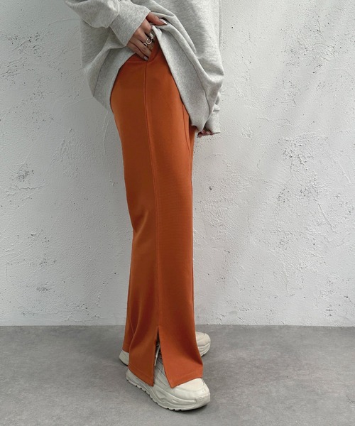 apres jour mignon（アプレジュールミニョン）の「センターシームパンツ【ZOZOTOWN限定アイテム】（その他パンツ・レディース・スモークピンク/ブラック/ダークブルー/オレンジ/チャコールグレー・MEDIUM/SMALL/X-LARGE）」の20枚目の写真