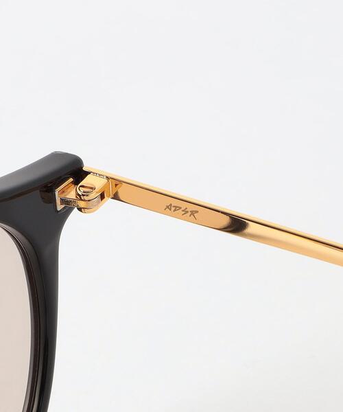 A.D.S.R.(エーディーエスアール)の「<A.D.S.R.> COLIN/アイウェア(サングラス・メンズ・ゴールド/ブラック・FREE)」の5枚目の写真