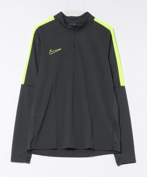 NIKE（ナイキ）の「《NIKEアパレル》ﾅｲｷ DF ACD23 L/S ﾄﾞﾘﾙ ﾄｯﾌﾟ BR（その他トップス・メンズ・ブラック/ブラック×ゴールド/グレー・S/M/XL/L/2XL）」の3枚目の写真