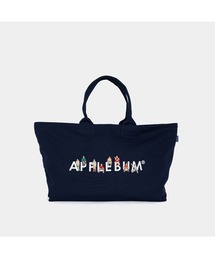 APPLEBUM（アップルバム）の「"Street Logo" Canvas Zip Totebag（トートバッグ・メンズ）」