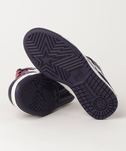 A BATHING APE（アベイシングエイプ）の「BAPE SK8 STA #2 L（スニーカー・レディース・パープル/グリーン・5/6）」の14枚目の写真