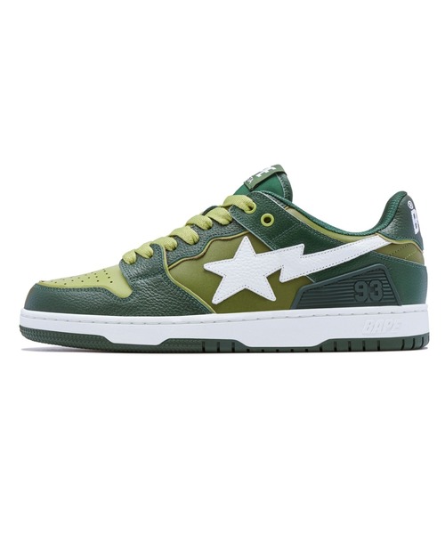 A BATHING APE（アベイシングエイプ）の「BAPE SK8 STA #2 L（スニーカー・レディース・パープル/グリーン・5/6）」の3枚目の写真
