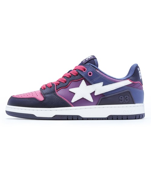 A BATHING APE（アベイシングエイプ）の「BAPE SK8 STA #2 L（スニーカー・レディース・パープル/グリーン・5/6）」の4枚目の写真