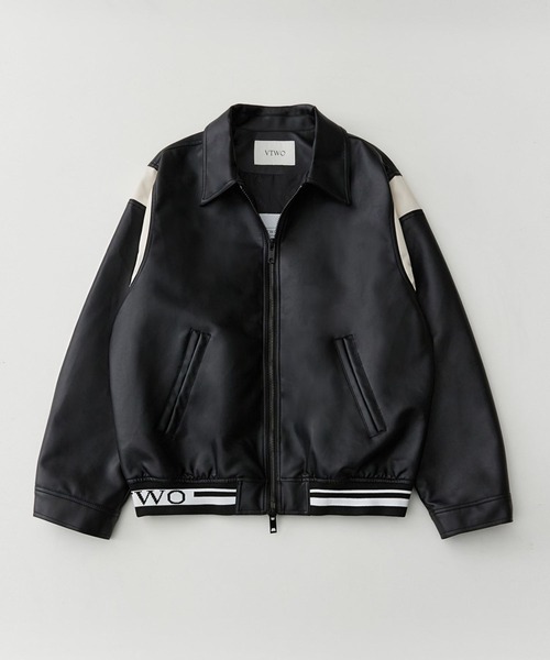 V2(ブイツー)の「【UNISEX】V2/8077 カタラインジャケット 2193487(ライダースジャケット・メンズ・ブラック・MEDIUM/LARGE)」の4枚目の写真