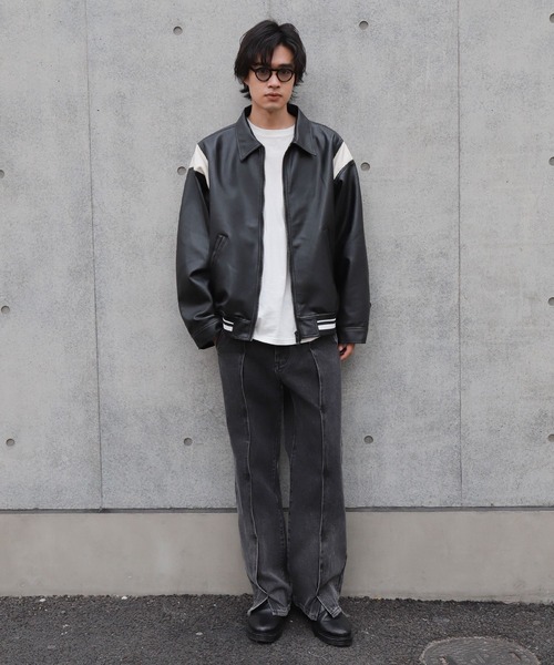 V2(ブイツー)の「【UNISEX】V2/8077 カタラインジャケット 2193487(ライダースジャケット・メンズ・ブラック・MEDIUM/LARGE)」の15枚目の写真