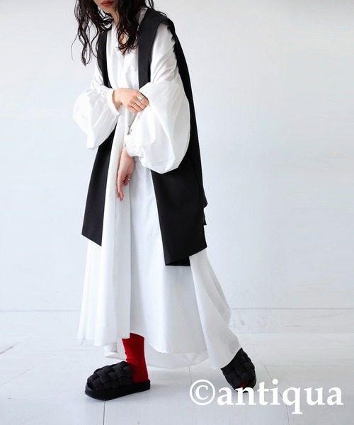 antiqua（アンティカ）の「体幹トレーニングサンダル（サンダル・レディース・ブラック・M/LL/L）」の4枚目の写真