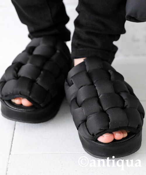 antiqua（アンティカ）の「体幹トレーニングサンダル（サンダル・レディース・ブラック・M/LL/L）」の11枚目の写真
