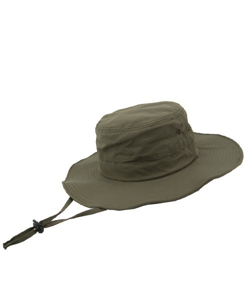 polcadot（ポルカドット）の「NYLON SAFARI HAT／ナイロンサファリ ハット（ハット・メンズ・ブラック/カーキ/ライトベージュ/グレー・FREE）」の8枚目の写真