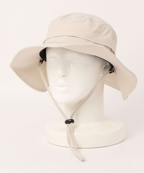 polcadot（ポルカドット）の「NYLON SAFARI HAT／ナイロンサファリ ハット（ハット・メンズ・ブラック/カーキ/ライトベージュ/グレー・FREE）」の7枚目の写真