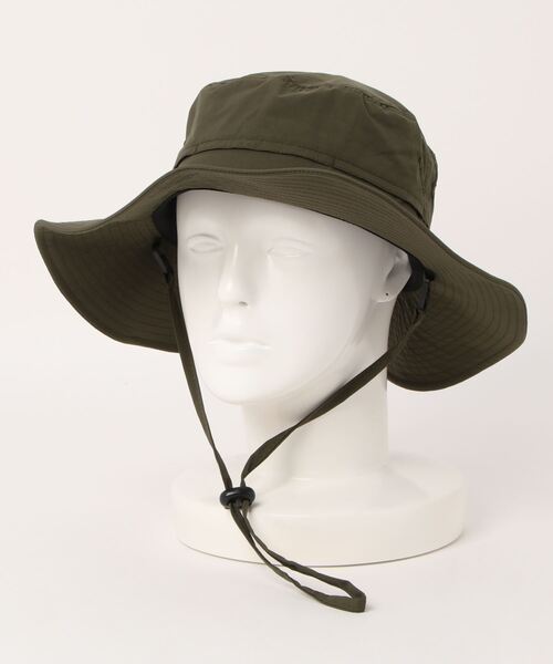 polcadot（ポルカドット）の「NYLON SAFARI HAT／ナイロンサファリ ハット（ハット・メンズ・ブラック/カーキ/ライトベージュ/グレー・FREE）」の10枚目の写真