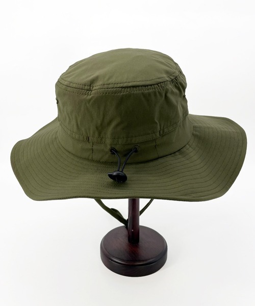 polcadot（ポルカドット）の「NYLON SAFARI HAT／ナイロンサファリ ハット（ハット・メンズ・ブラック/カーキ/ライトベージュ/グレー・FREE）」の13枚目の写真