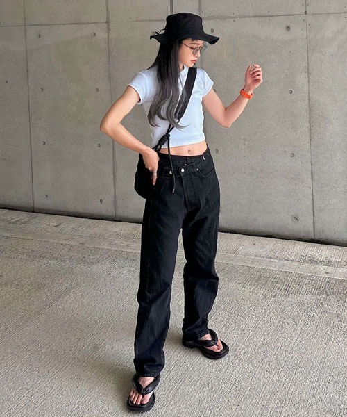 polcadot（ポルカドット）の「NYLON SAFARI HAT／ナイロンサファリ ハット（ハット・メンズ・ブラック/カーキ/ライトベージュ/グレー・FREE）」の17枚目の写真