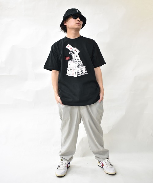   スティール パワー Tシャツ 送関込 DOUBLE STEAL ダブルスティール Tシャツ TRUMP TOWER S/S T