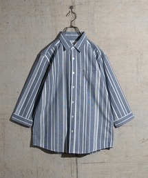 【a】パナマ 七分袖 レギュラーシャツ