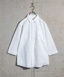 【a】パナマ 七分袖 レギュラーシャツ