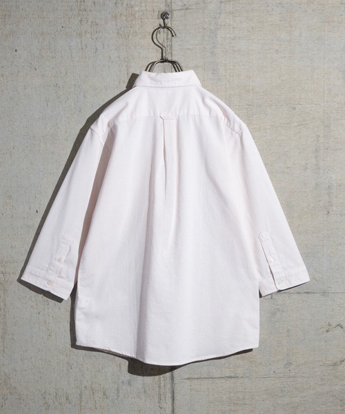 JOHN'S CLOSET(ジョンズクローゼット)の「【a】パナマ 七分袖 レギュラーシャツ(シャツ/ブラウス・メンズ・ミント/ホワイト/ホワイト系その他2/ホワイト系その他/ネイビー系1/ベージュ/ピンク/ネイビー系2/ネイビー・LARGE/MEDIUM)」の17枚目の写真