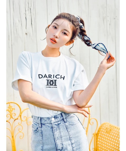 Darich（ダーリッチ）の「DDロゴエンブロイダリーTシャツ（T