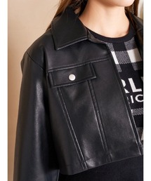 Darich（ダーリッチ）の「レザーショートジャケット（ライダース