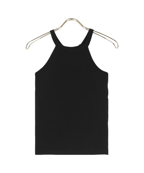 KOBE LETTUCE（コウベレタス）の「カップ付きホルターネックタンクトップ（タンクトップ・レディース・オレンジ/ホワイト系/オリーブ/ブラック/グリーン系・FREE）」の13枚目の写真