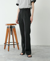 UNFOLLOW | 【FOLL / フォル】セミフレアウォッシャブルワードローブスラックス(スラックス)