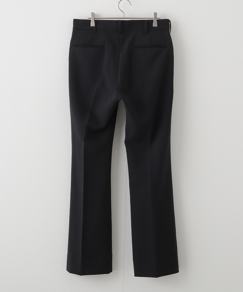 UNFOLLOW（アンフォロー）の「【FOLL / フォル】セミフレアウォッシャブルワードローブスラックス（スラックス・メンズ・ブラック/ベージュ・1/2/3）」の3枚目の写真